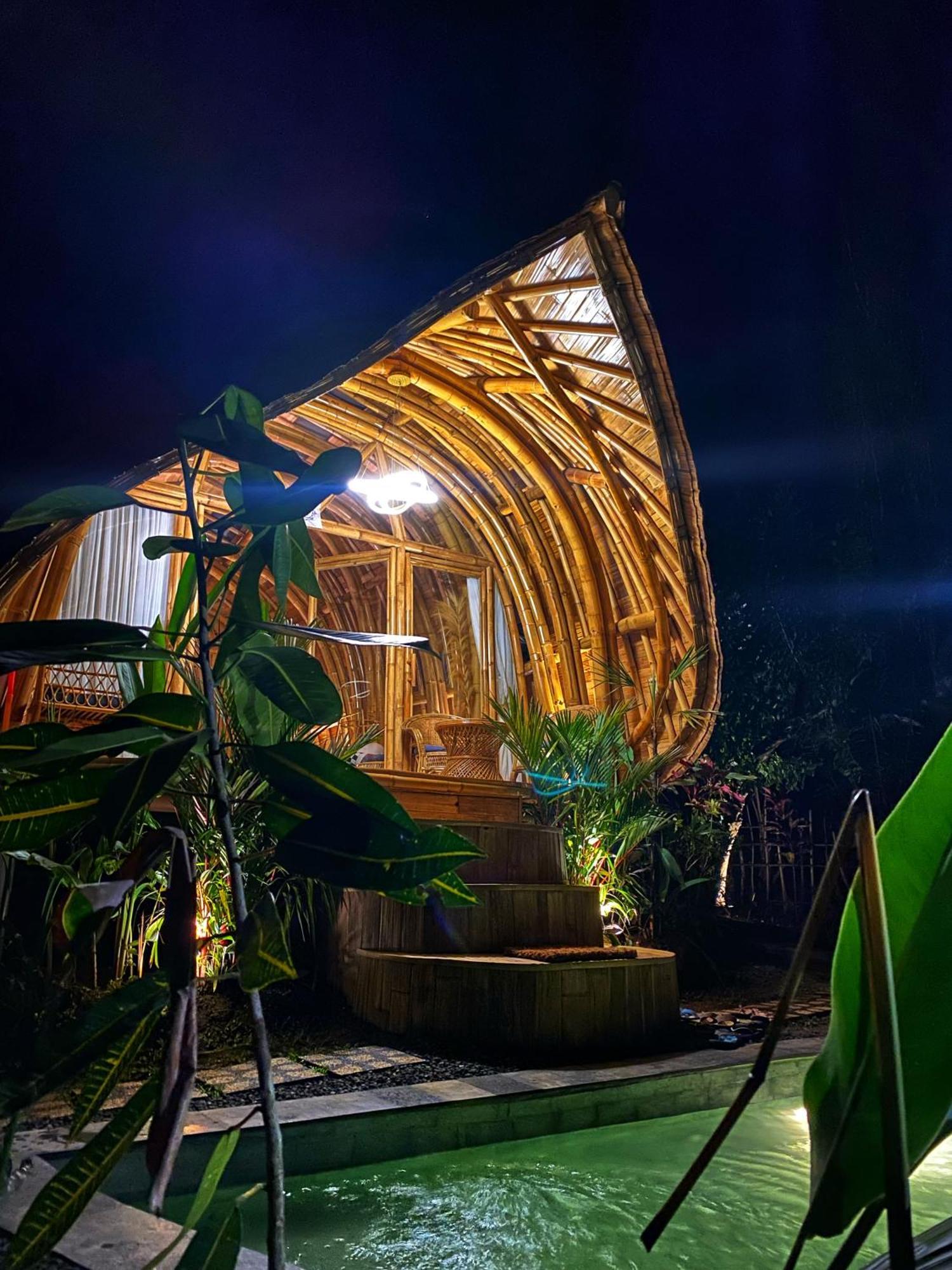 Bamboo House - Ecobreeze Vila Sidemen  Exterior foto
