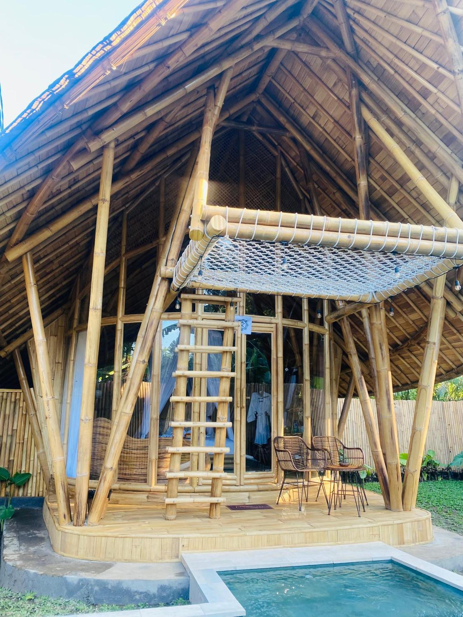 Bamboo House - Ecobreeze Vila Sidemen  Exterior foto