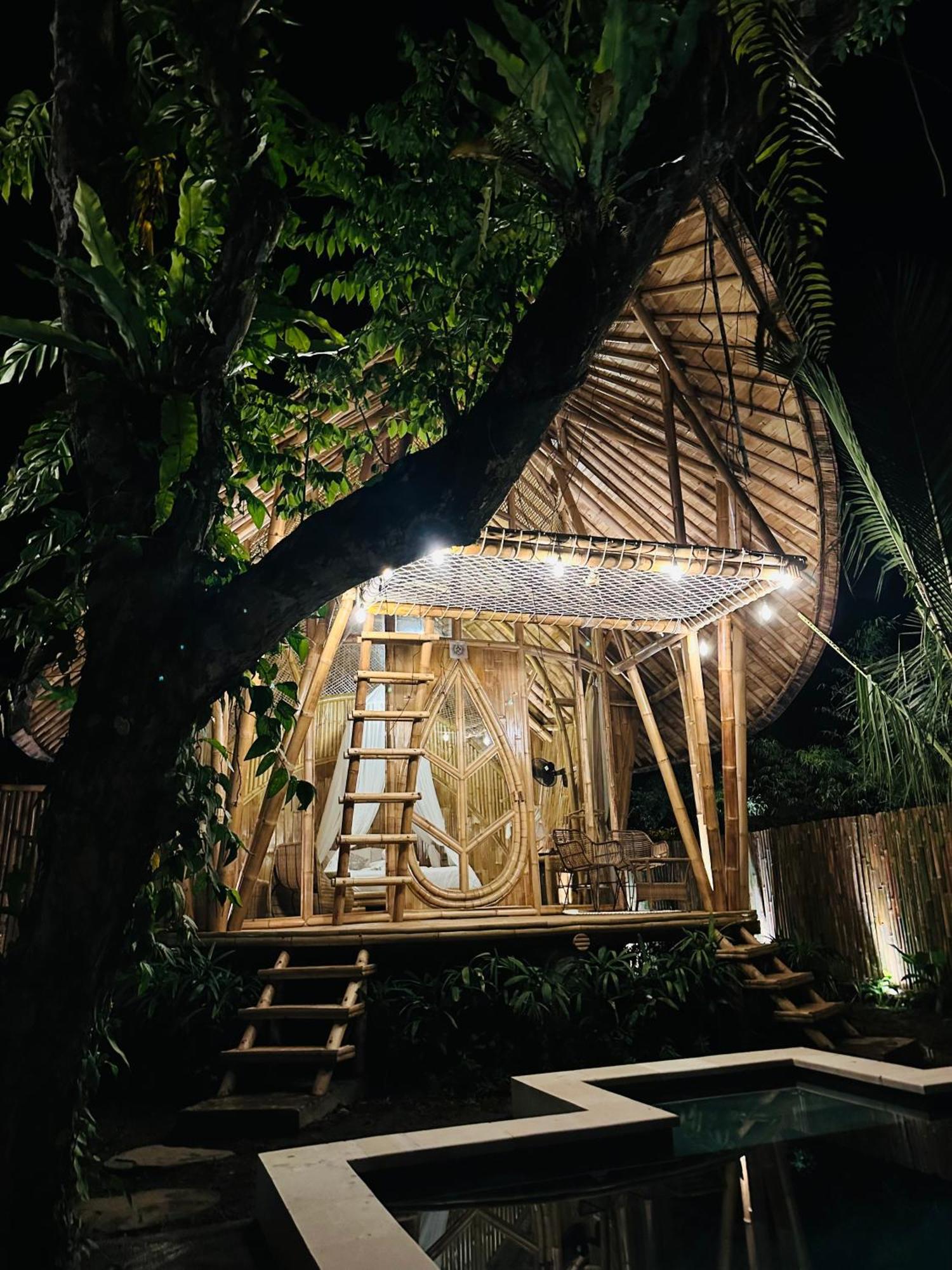 Bamboo House - Ecobreeze Vila Sidemen  Exterior foto